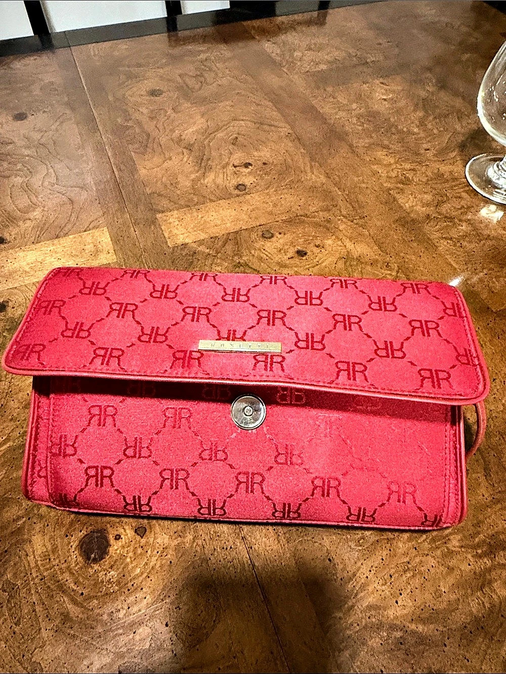 Rosetti Pink Monogram Crossbody
